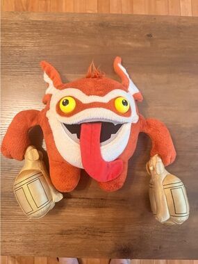 Skylanders Trigger Happy Plush Sound Lights Activision 2012 Just Play 12”